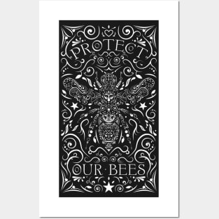 protect our bees Posters and Art